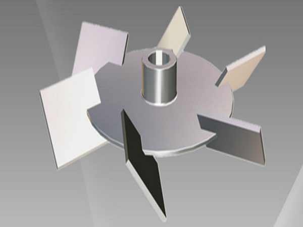 六片斜叶圆盘涡轮搅拌器